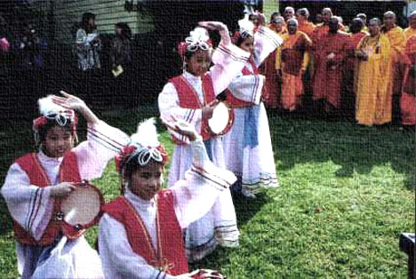 Children's dance troup